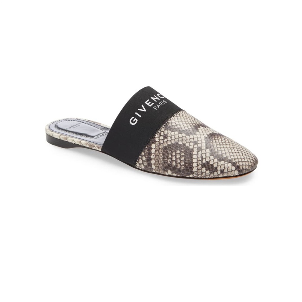NEW! Givenchy Bedford Logo Mule